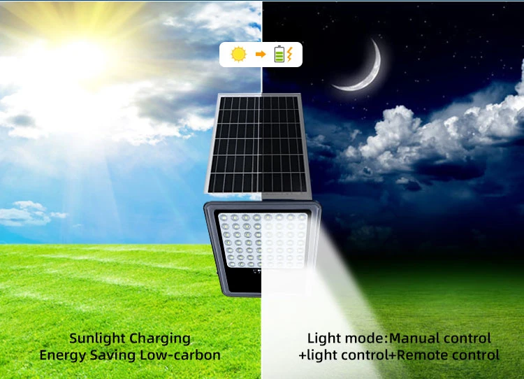 Super Bright 50W 100W 200W 300W RoHS LED Pole Lighting Outdoor Solar Flood Light Security High Quality High Power