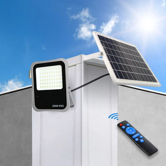 Cheap Portable Remote Control Security SMD 12V High Quality 100W Solar Flood Light